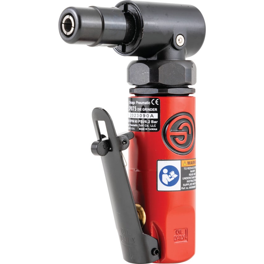 CP875 - 6.0mm Compact 90 Air Angle Die Grinder 22, 500RPM