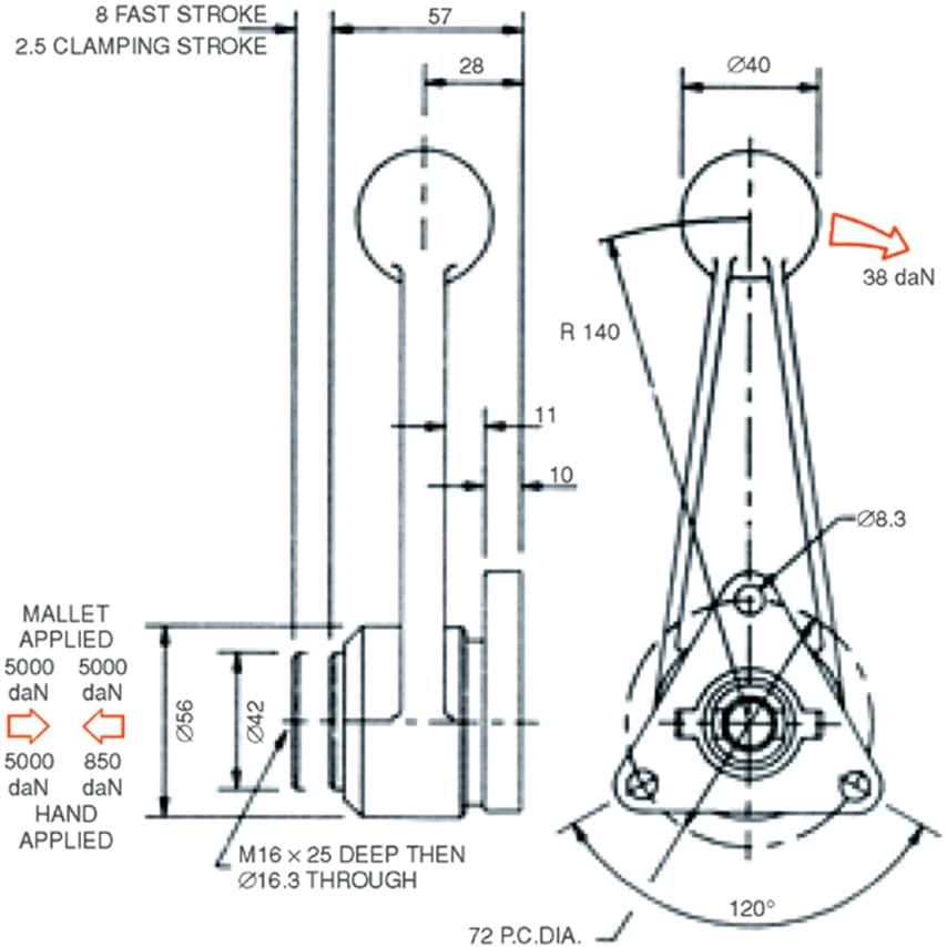 CR5000 Cam Clamp