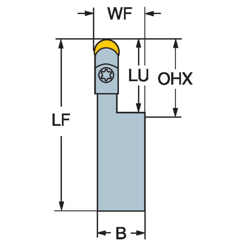 CRDCL 3225P 12-A Tool Holder