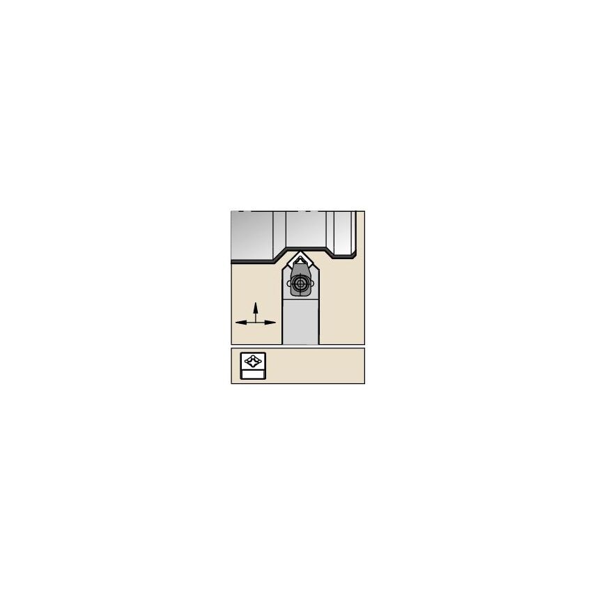 CSDNN164DMX5 N Clamping Holder W1.00 L6.00