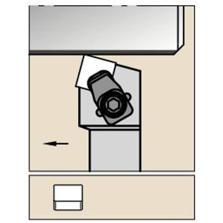 CSRNR2525M12-MN7 C Clamping Holder W25, 0MM L150