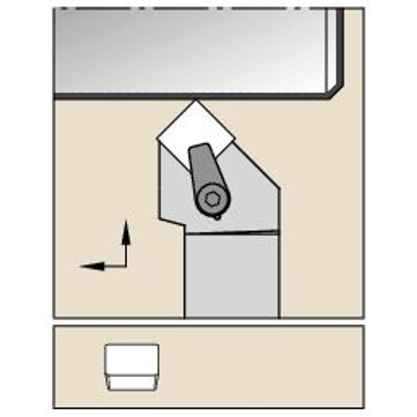 CSSPL854D C Clamping Holder W1.00 L6.00