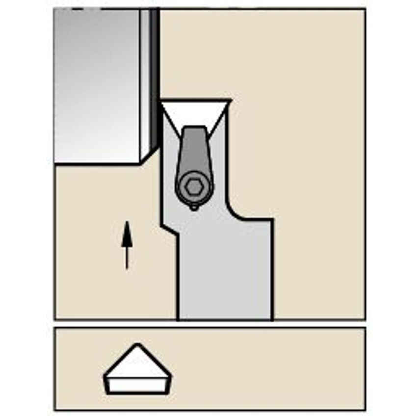 CTCPL204D C Clamping Holder W1.25 L6.00