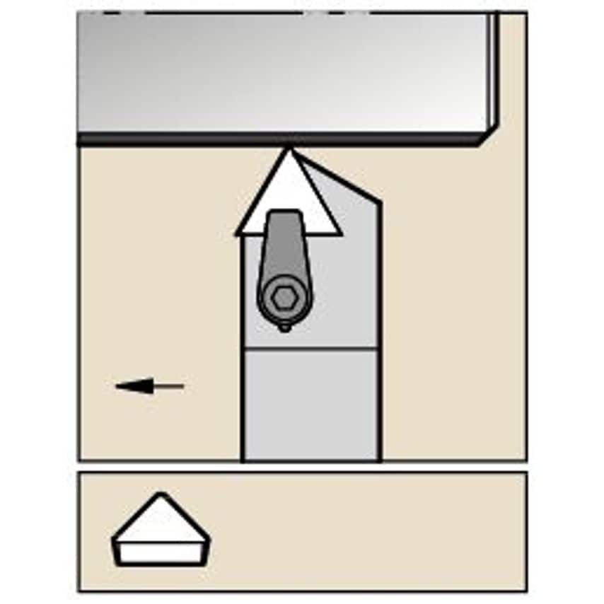 CTEPR854D C Clamping Holder W1.00 L6.00