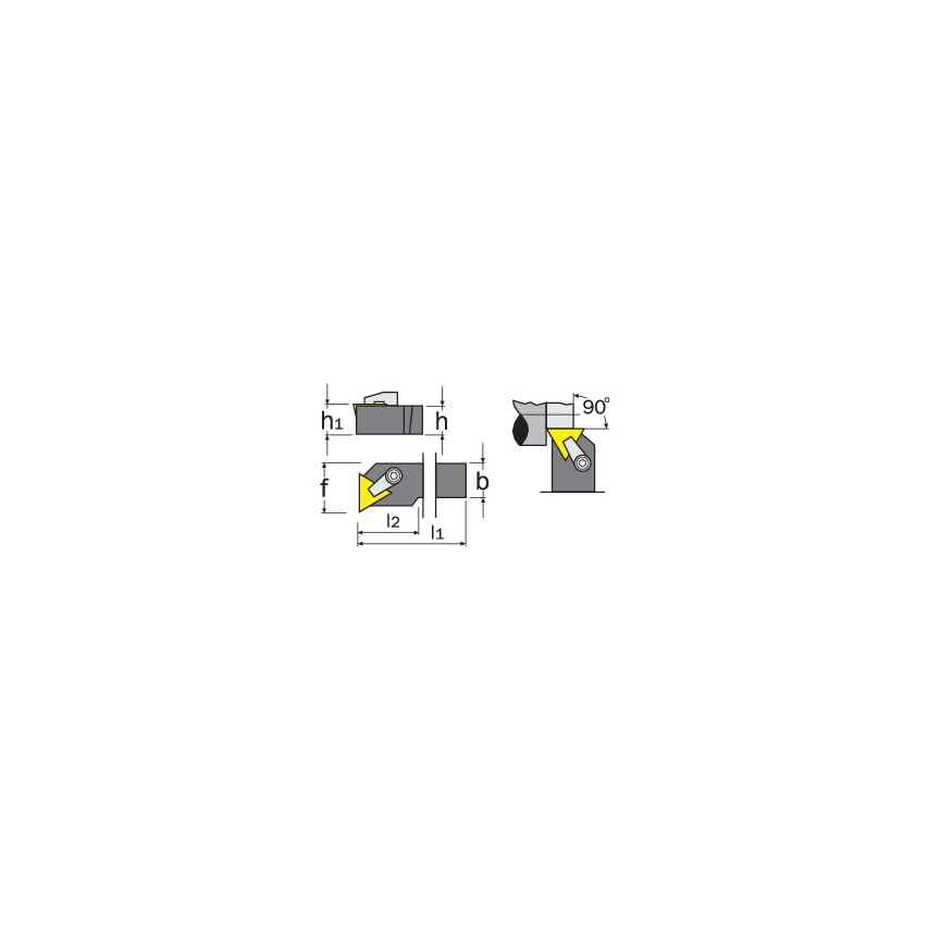 CTFPR 1616H11 External Toolholder