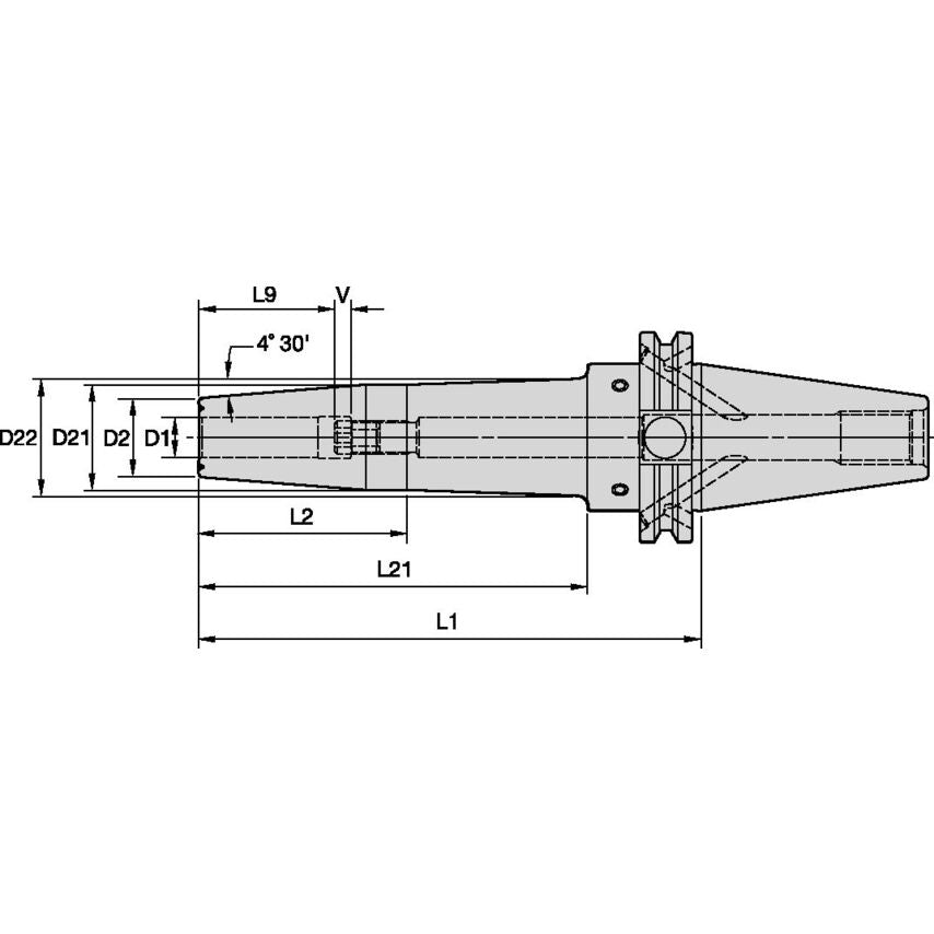 CV40BHPVTTHT050600 1/2 Shrink Fit=hpv High Torque