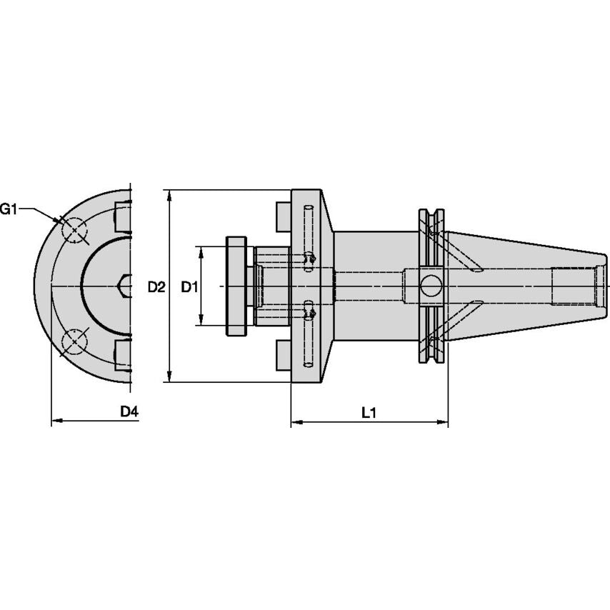 CV40BSM2C100600 1 SMA - Pilot Cool - Small Outside Diameter