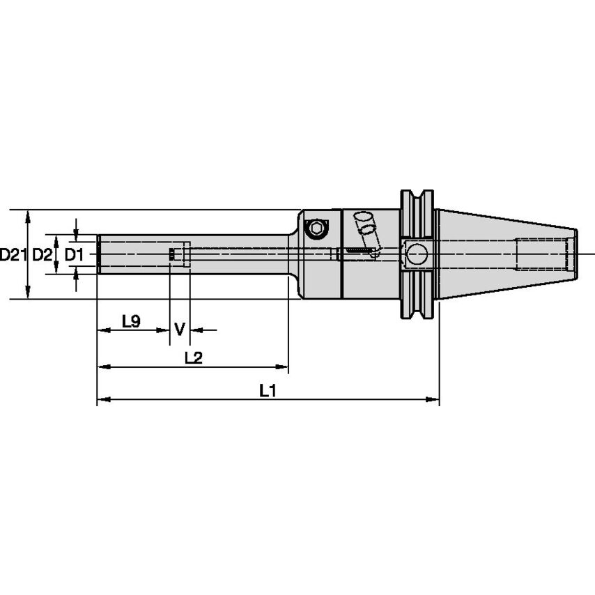 CV50HCSL075787 CV50 Hydraulic Chuck Slim Line