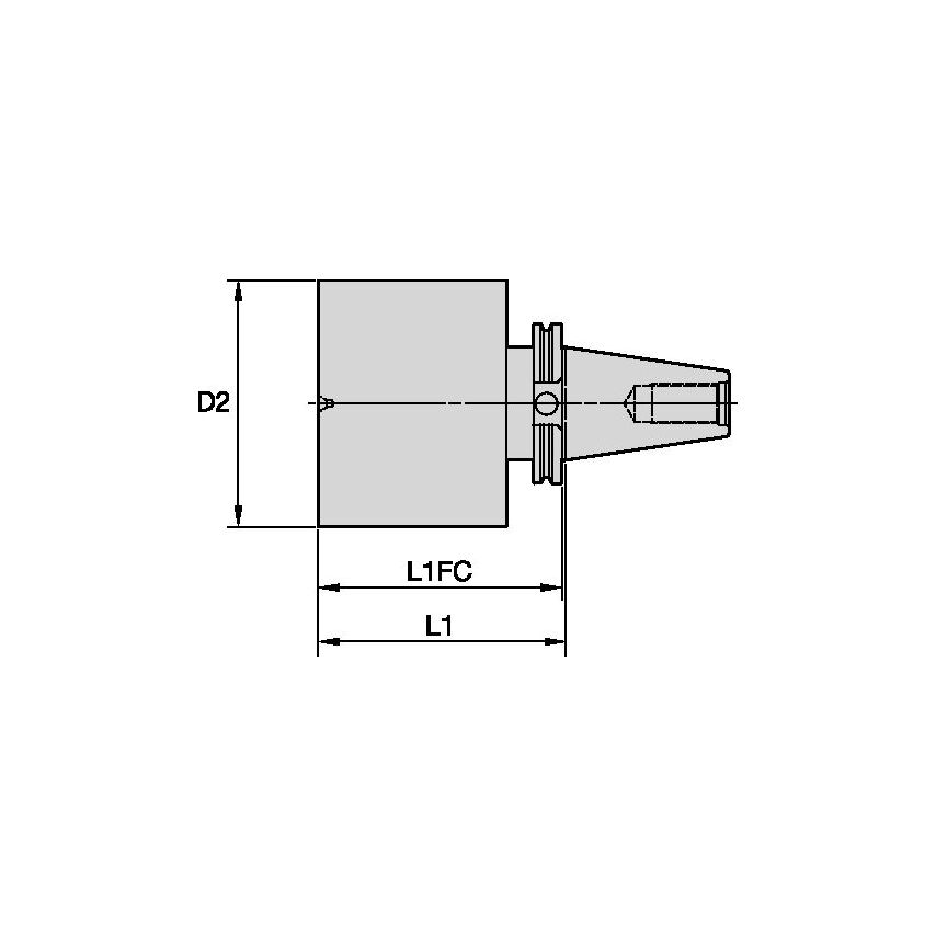 CVKV40BB400120 CV40 Face Contact - Blank 4 x 12