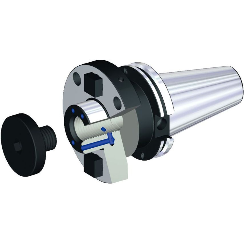 CVKV50BSM2C100600 Shell Mill 1 Coolant with Small Outside Diameter - C