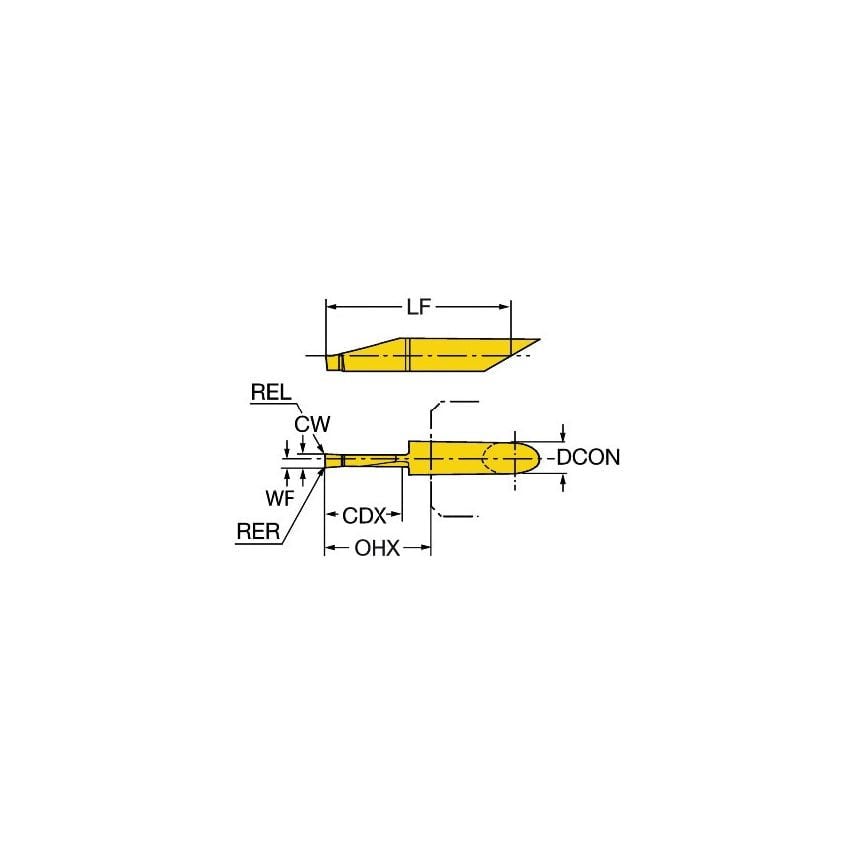 CXS-10F300-10030AL Insert Grade 1025