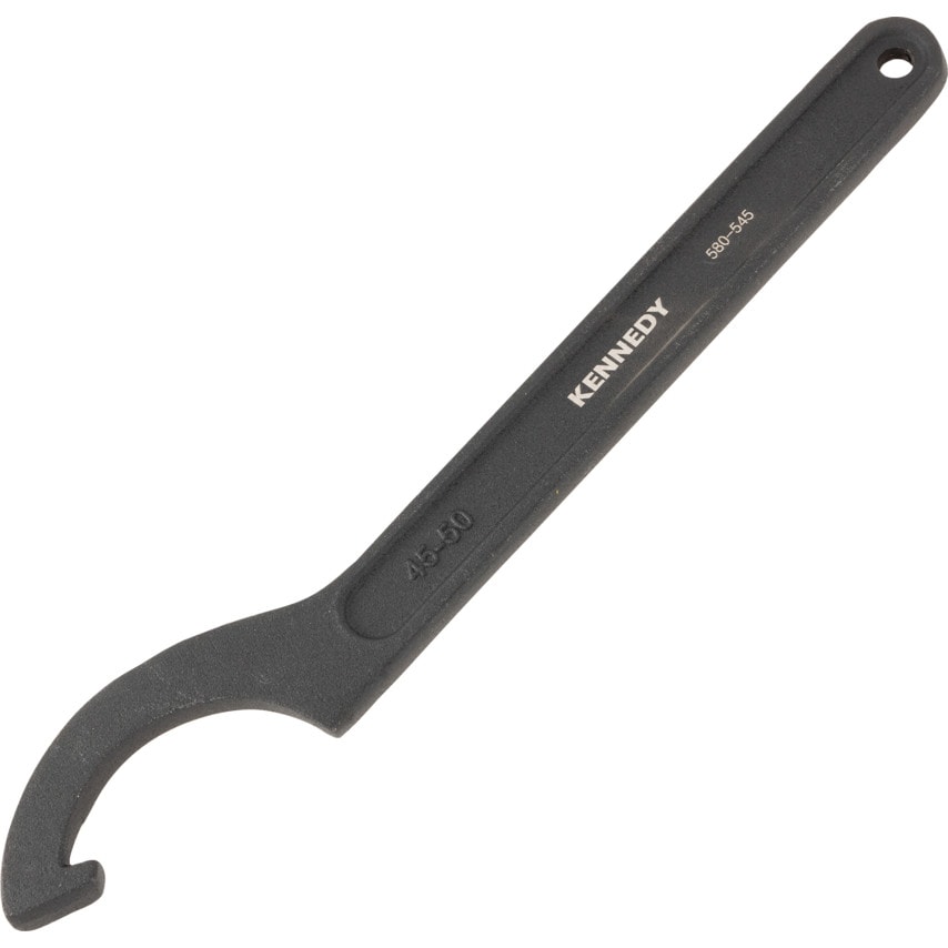 C Spanner, Chrome Vanadium Steel, 205mm Length, 45-50mm Jaw Capacity