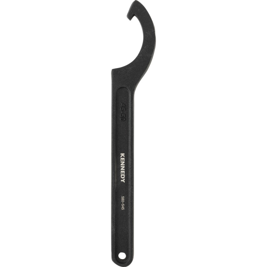 C Spanner, Chrome Vanadium Steel, 205mm Length, 45-50mm Jaw Capacity