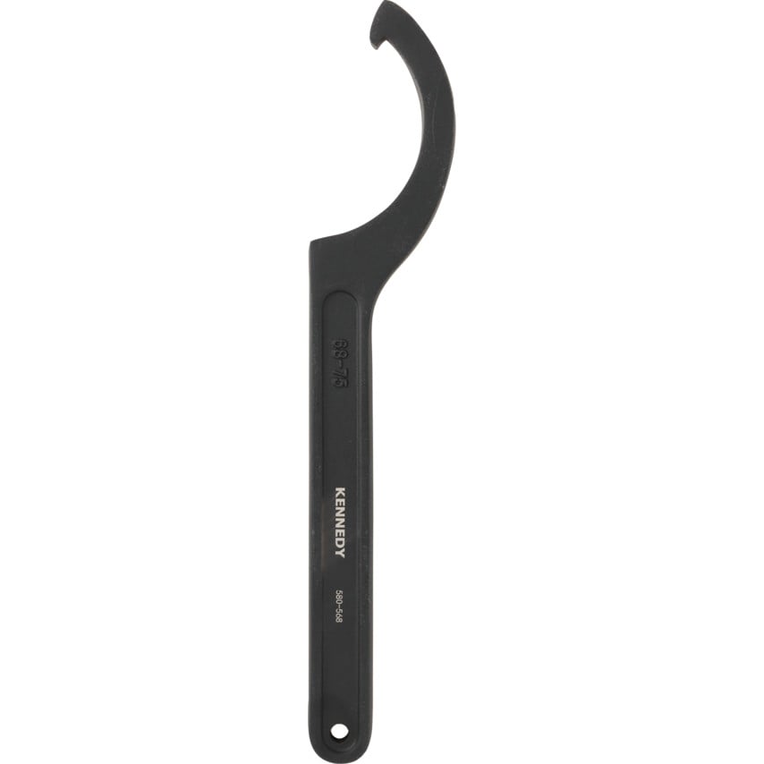 C Spanner, Chrome Vanadium Steel, 240mm Length, 68-75mm Jaw Capacity