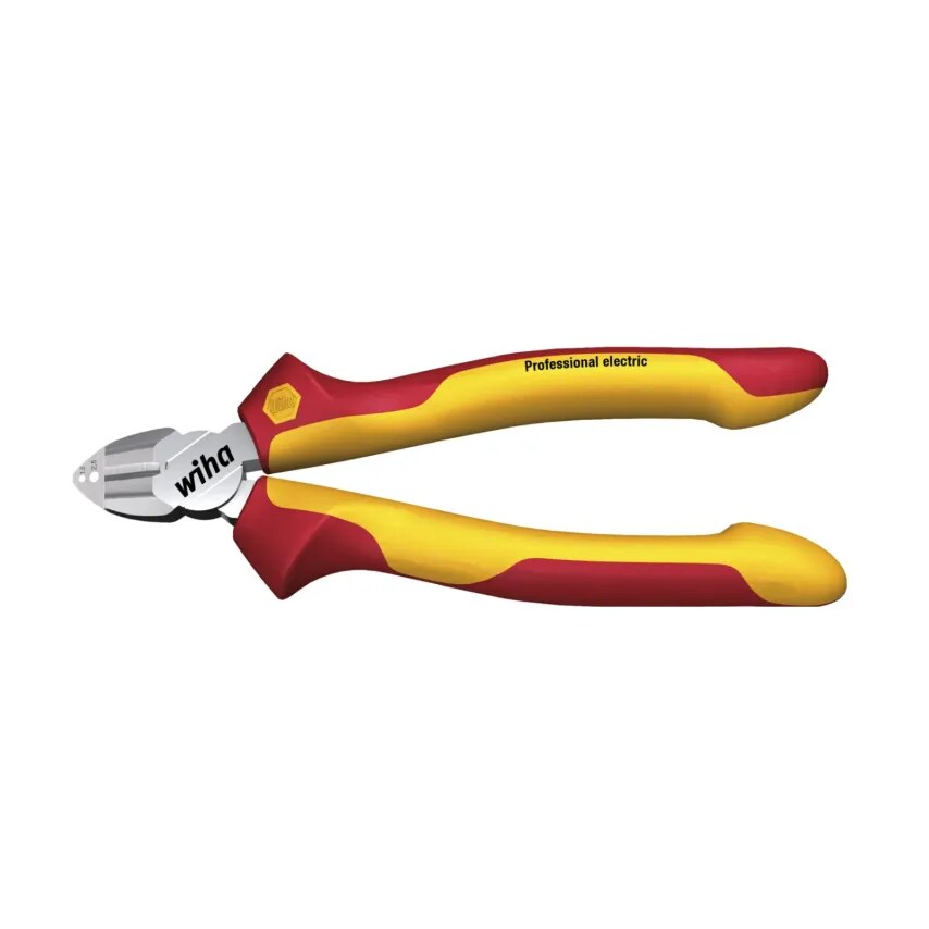 Cable Cutter VDE Diagonal Insulated 160mm Chrome Plated - 26745