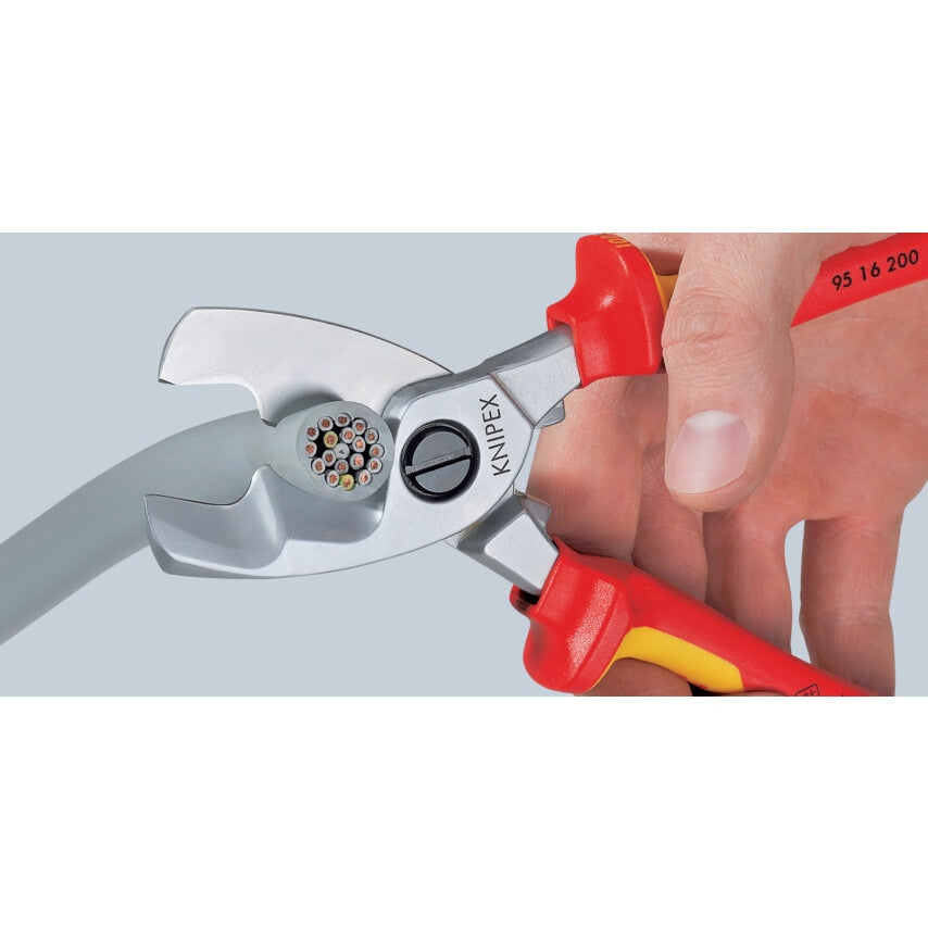 Cable Shears VDE-tested Insulated Multi-component Grip 200mm
