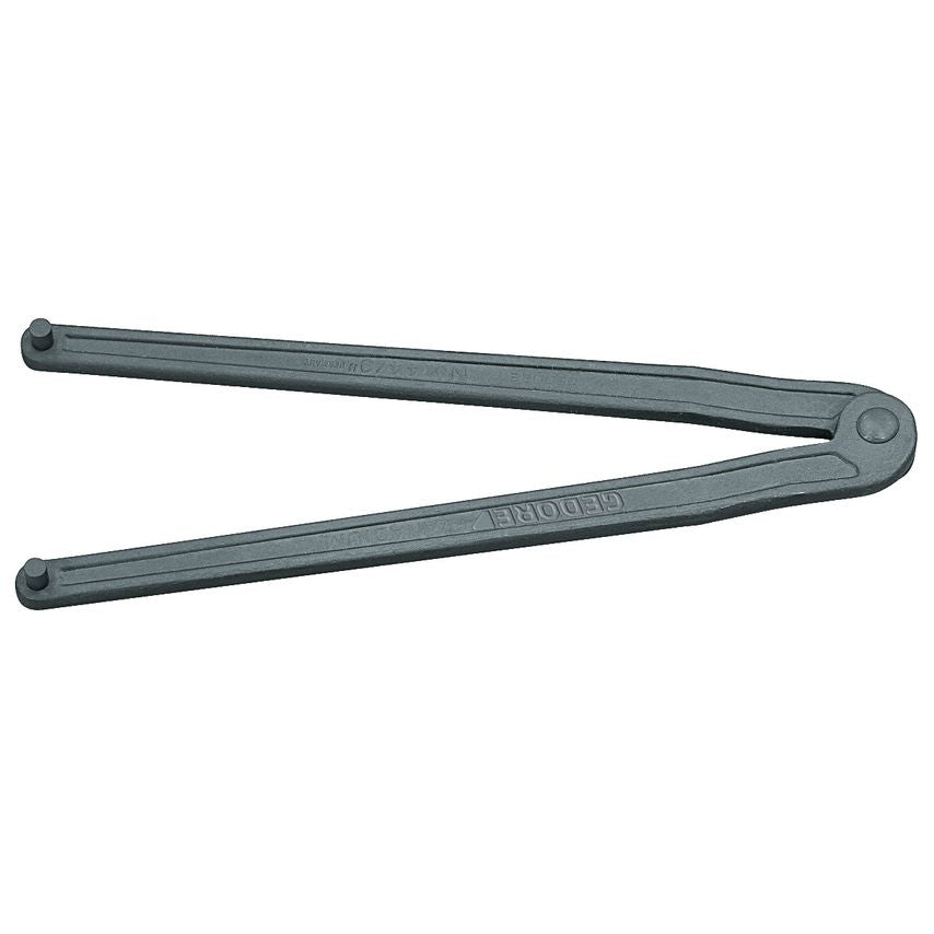 Caliper face spanner, adjustable, 4 mm