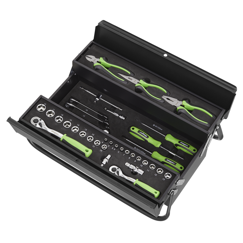 Cantilever Toolbox with Tool Kit 70pc