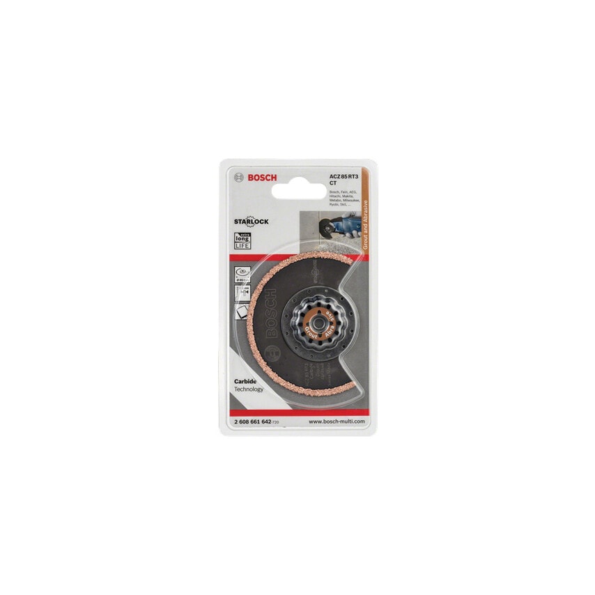 Carbide-RIFF Segment Saw Blade ACZ 85 RT3 (2 608 661 642)