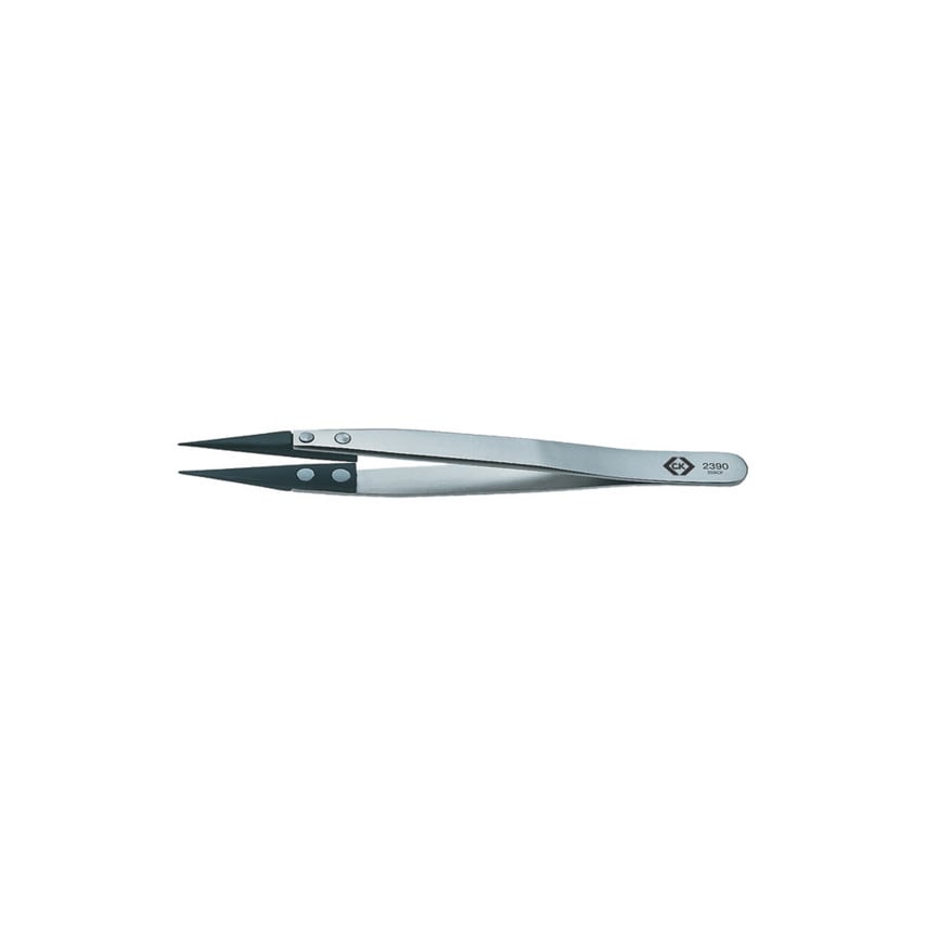 Carbofib ESD Tweezer 2390 130mm