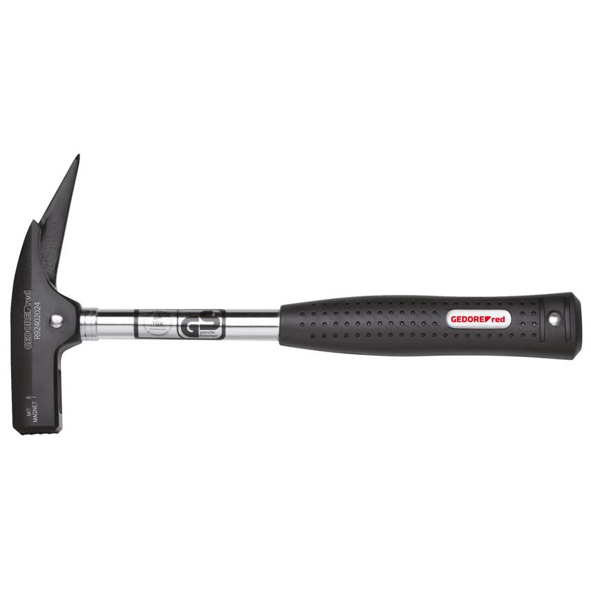 Carpenter hammer 600g l.330mm steel tube