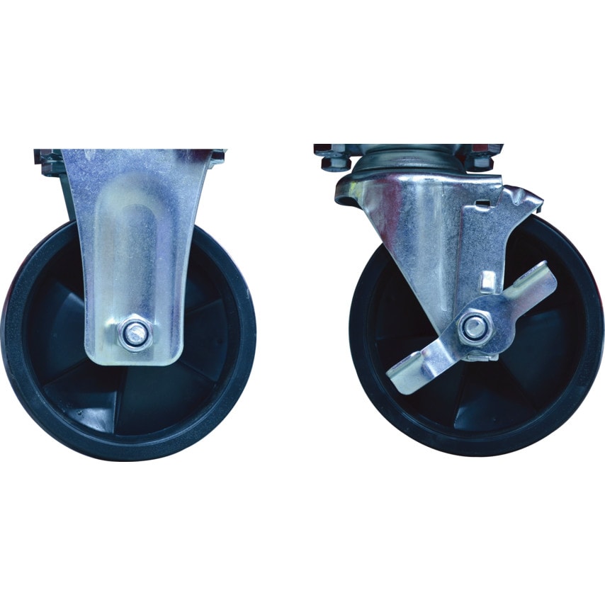 Castors 5 x 2 PP 2 x Fix, 2 x Swiv Braked: Yamoto 27" Cab