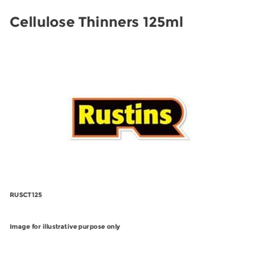 Cellulose Thinners 125ml RUSCT125