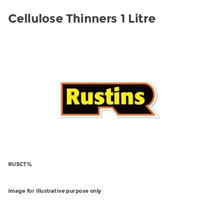Cellulose Thinners 1 Litre