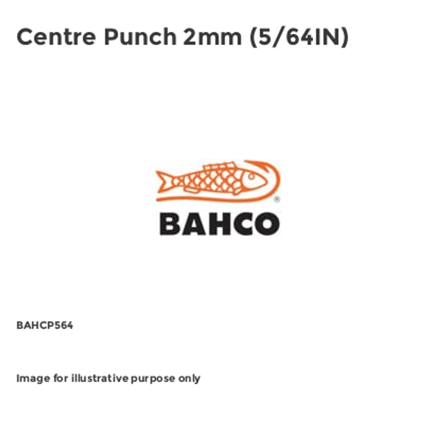 Centre Punch 2mm (5/64IN)