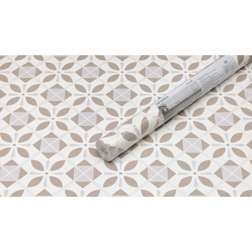 Ceramics 3D Wallpaper Oriental Elements