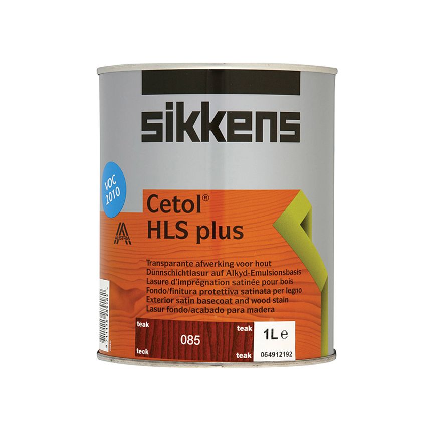Cetol HLS Plus Translucent Woodstain Teak 1 litre SIKCHLSPT1L