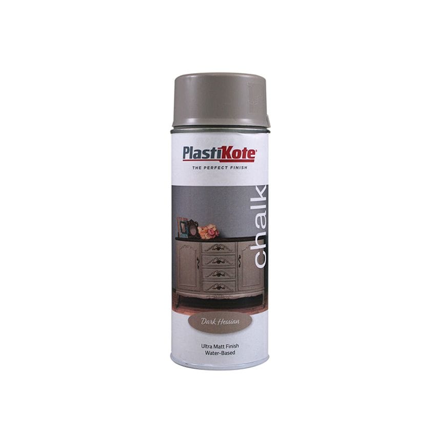 Chalk Finish Spray Dark Hessian 400ml PKT27102