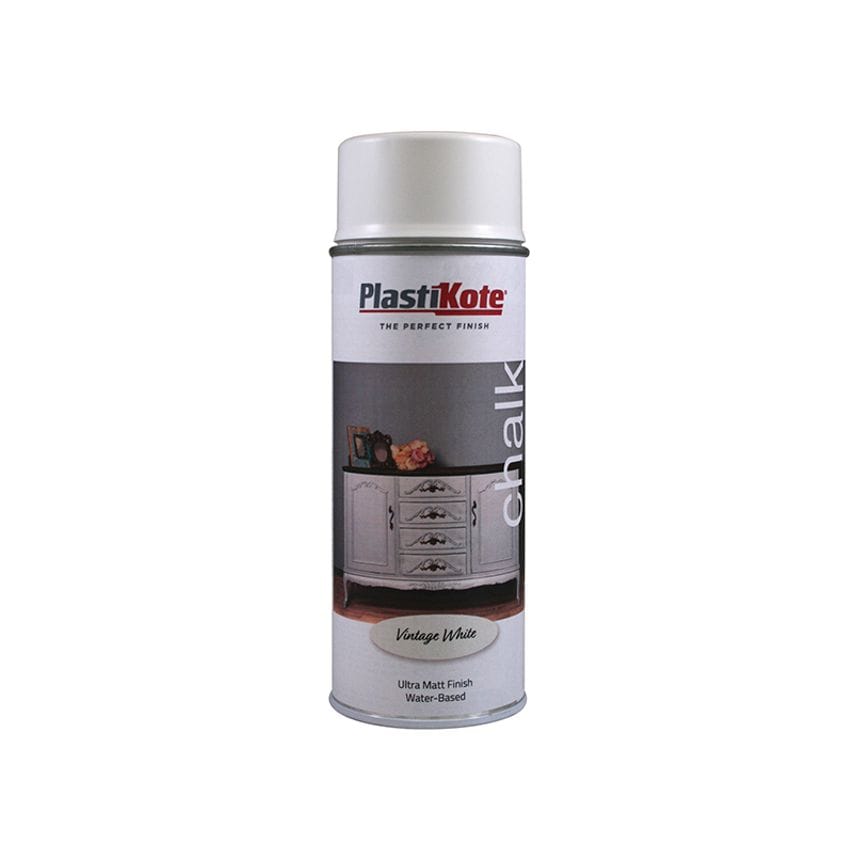 Chalk Finish Spray Vintage White 400ml PKT27100