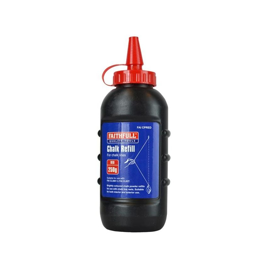 Chalk Powder Red 250g FAICPRED