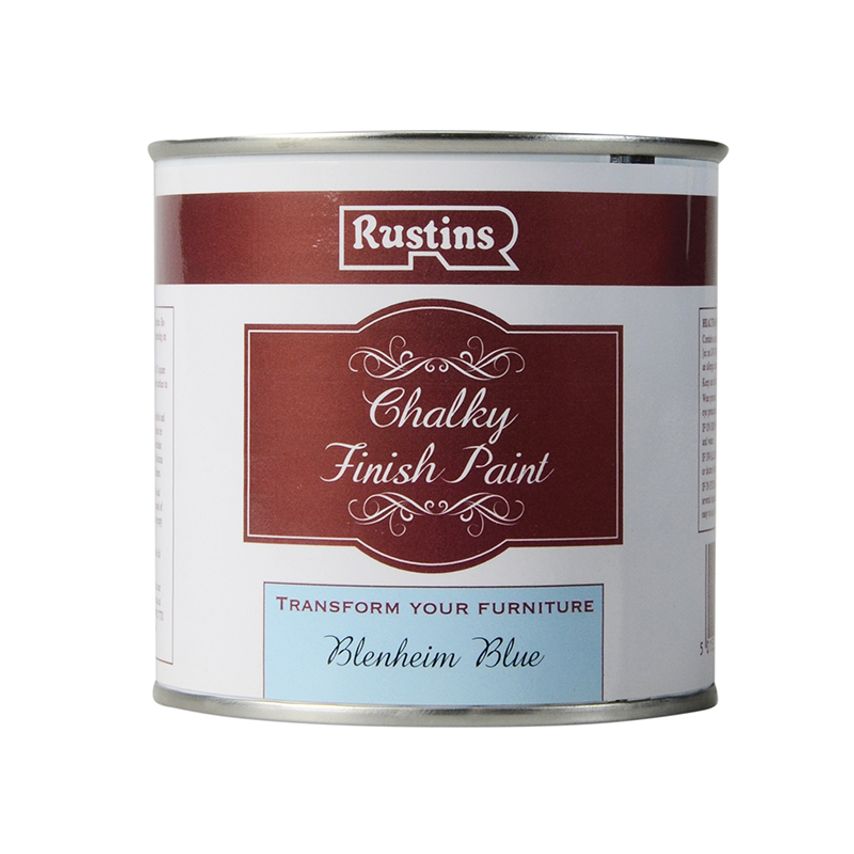 Chalky Finish Paint Blenheim Blue 250ml RUSCPBB250