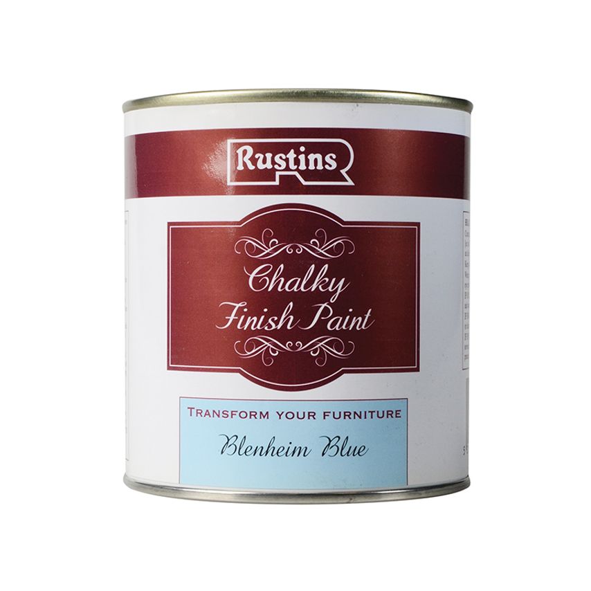 Chalky Finish Paint Blenheim Blue 500ml RUSCPBB500