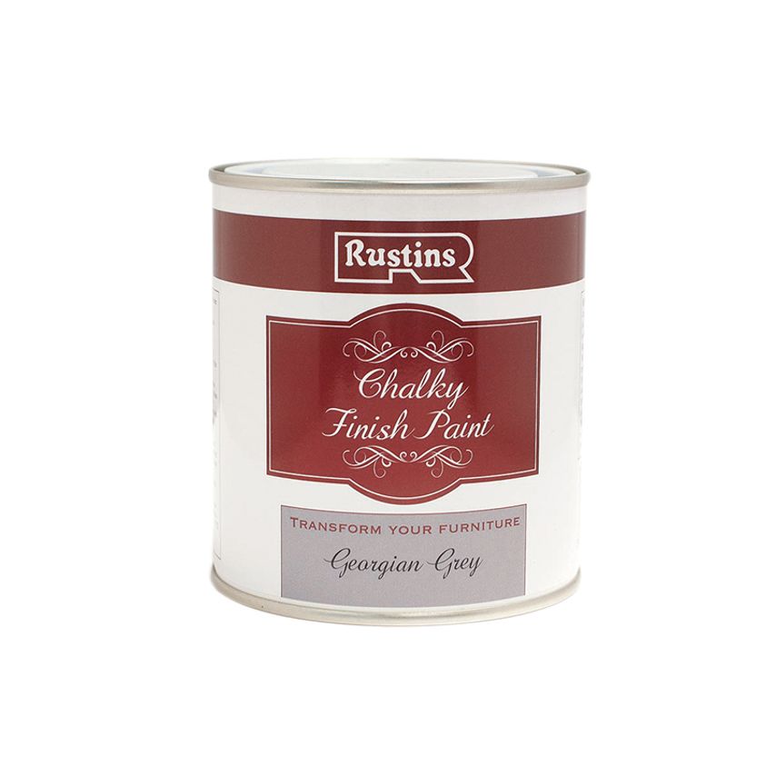 Chalky Finish Paint Georgian Grey 250ml RUSCPG250