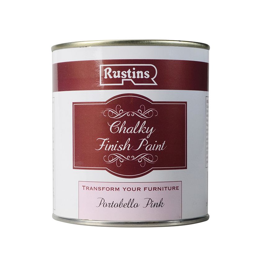 Chalky Finish Paint Portobello Pink 500ml RUSCPPP500