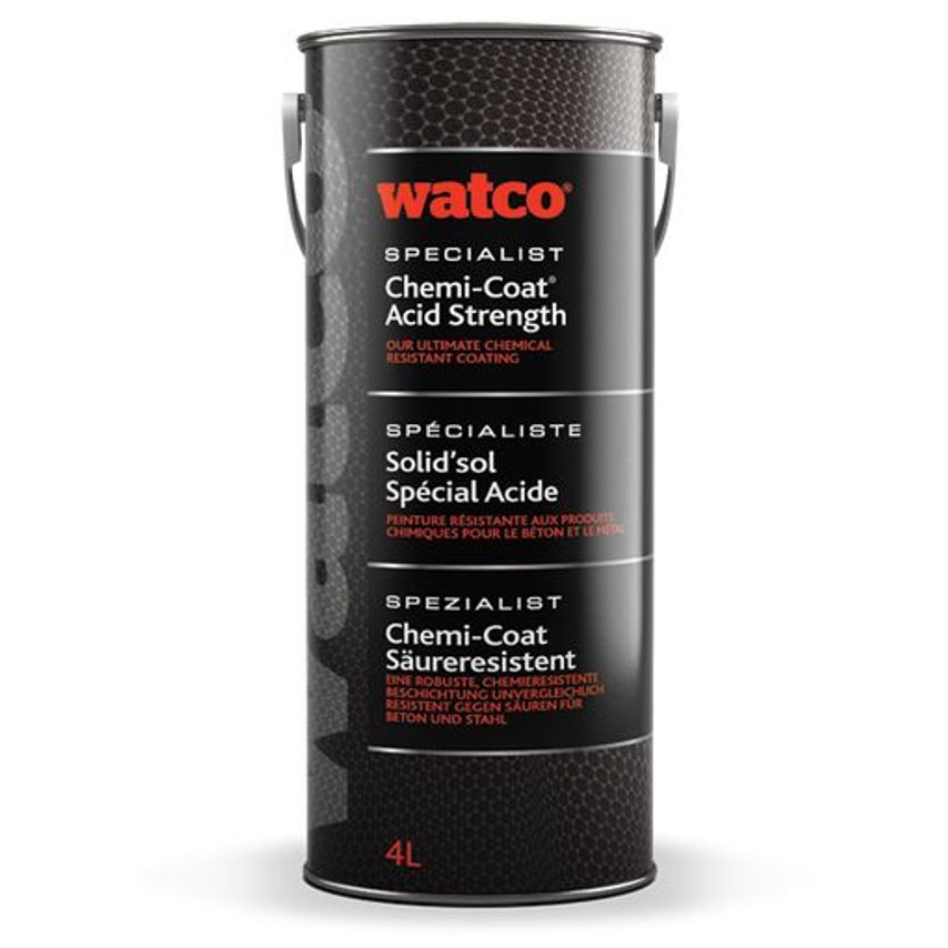 Chemi-Coat Acid Strength Light Grey, 4L