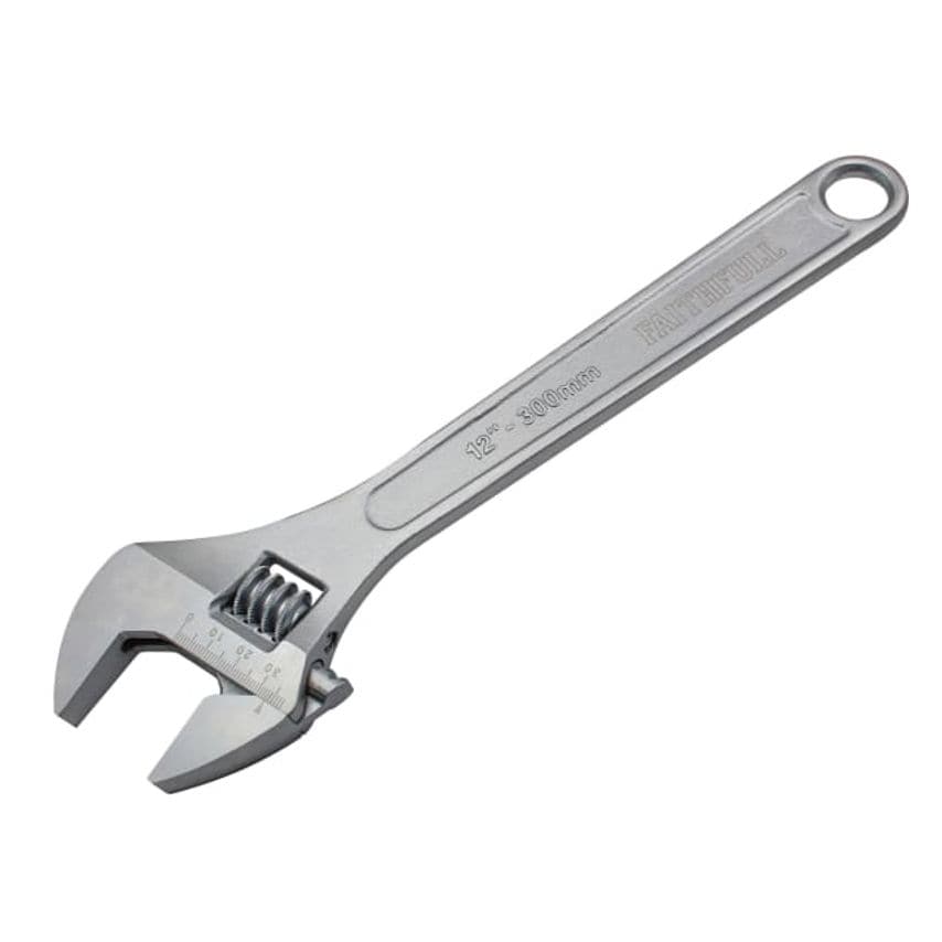 Chrome Adjustable Spanner 300mm (12in)