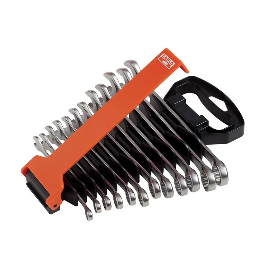 Chrome Polished Combination Spanner Set, 12 Piece BAH111MSET12