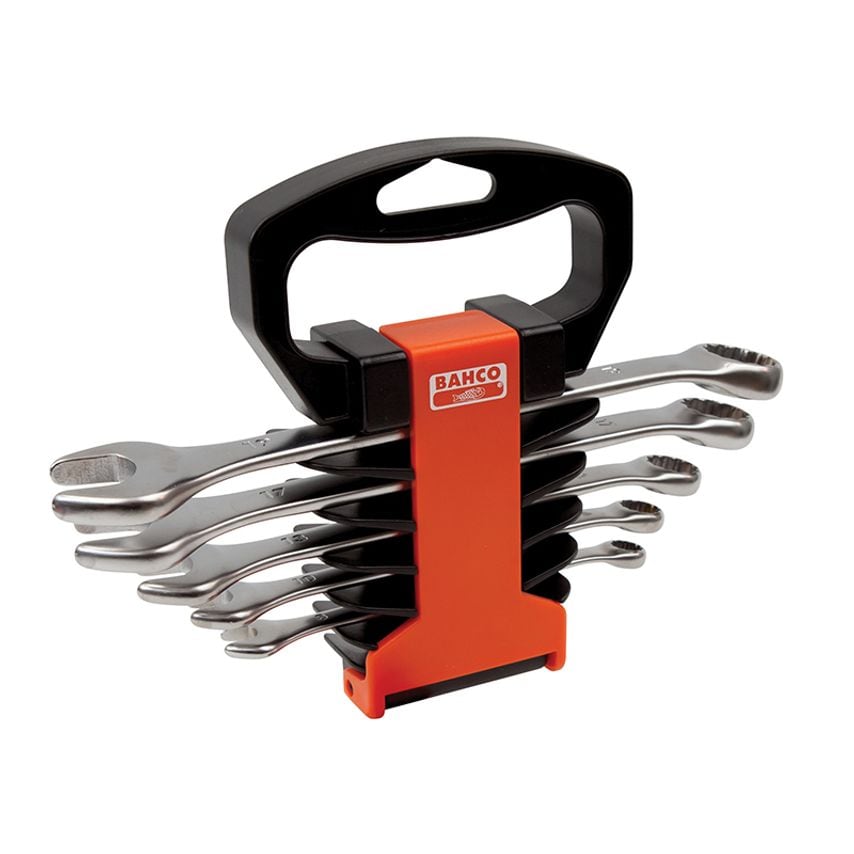 Chrome Polished Combination Spanner Set, 5 Piece BAH111MSH5
