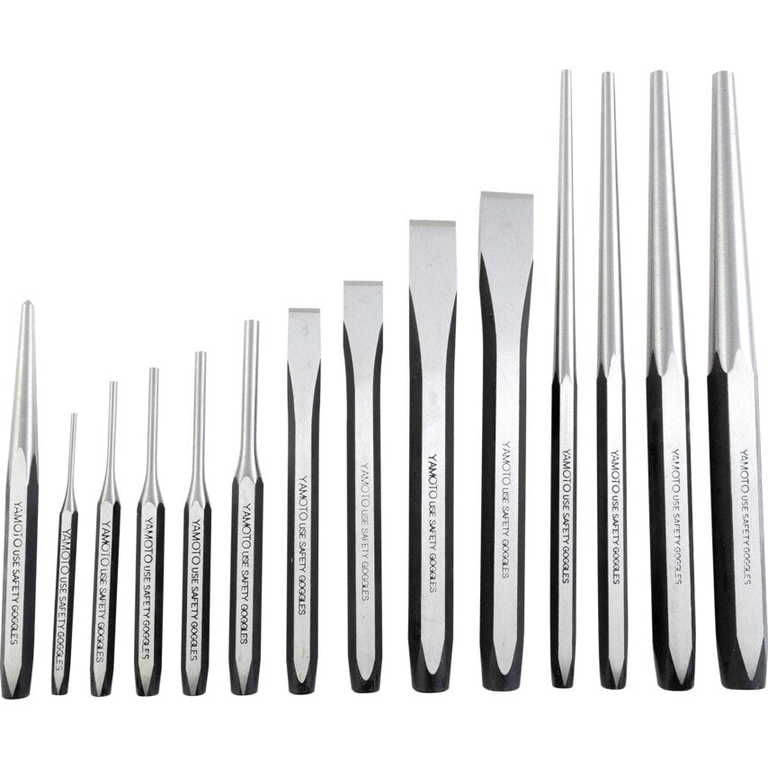 Chrome Vanadium Chisel & Punch Set (14 Piece)