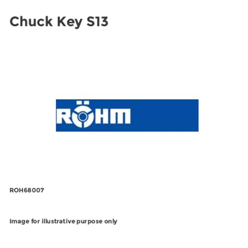 Chuck Key S13 ROH68007