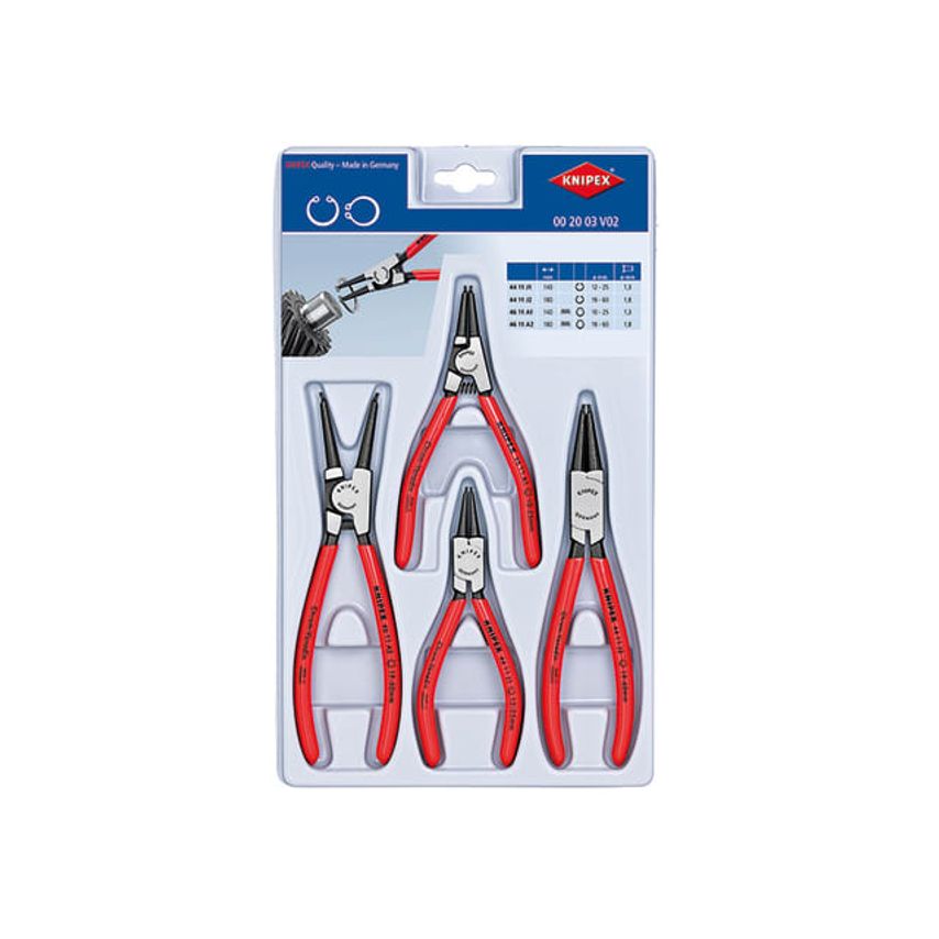 Circlip Plier Set, 4 Piece KPX002003V02