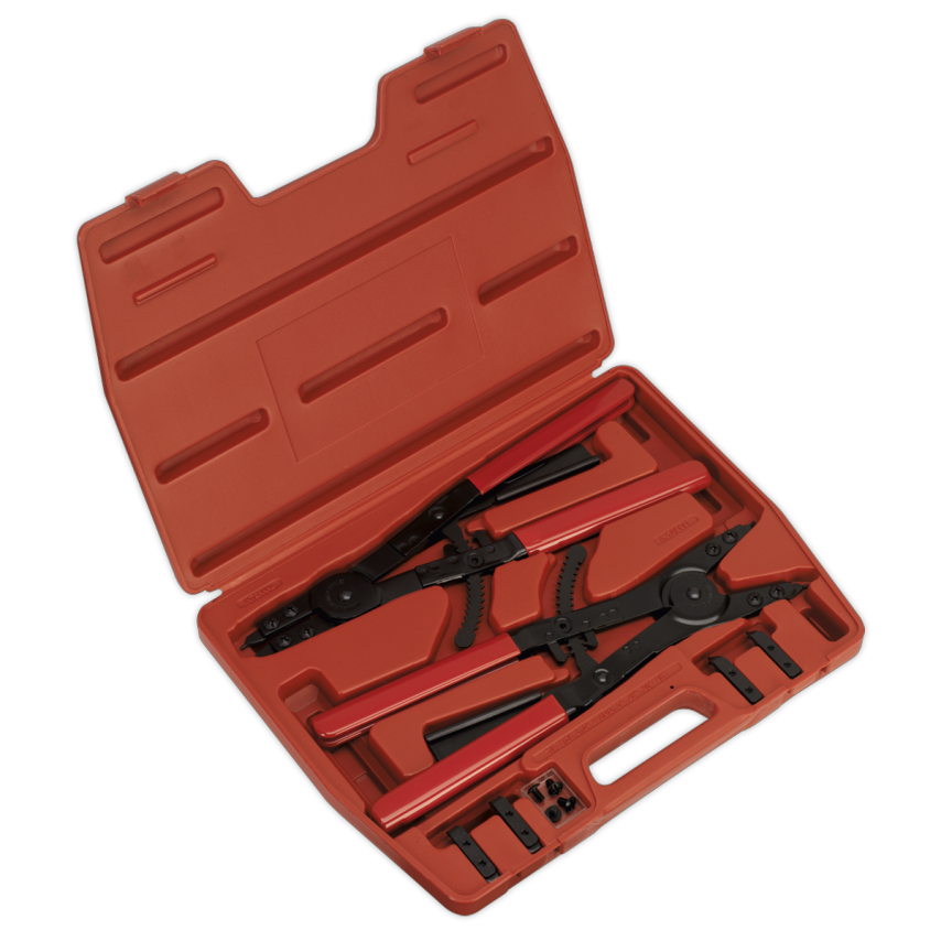 Circlip Pliers Set Internal/External 400mm Heavy Duty