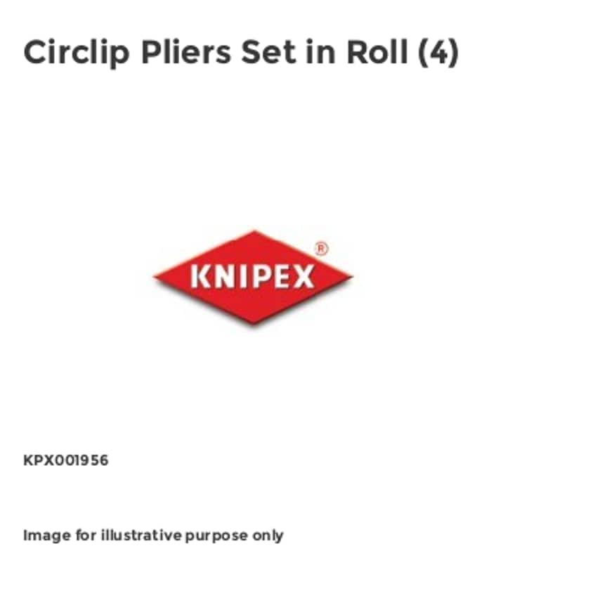 Circlip Pliers Set in Roll (4)