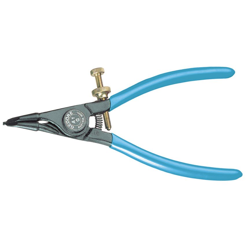 Circlip pliers for external rings angled 4-9mm