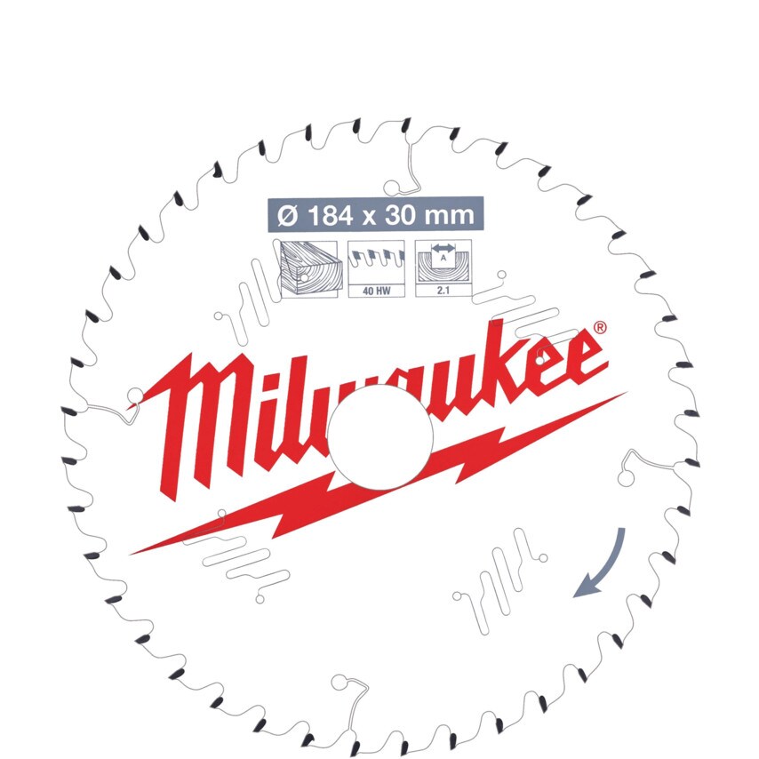 Circular Saw Blade (Csb) P W184x30x2.1x40ATB