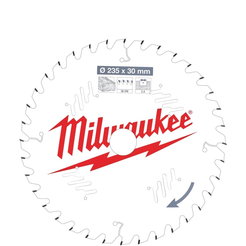 Circular Saw Blade (Csb) P W235x30x2.4x36ATB